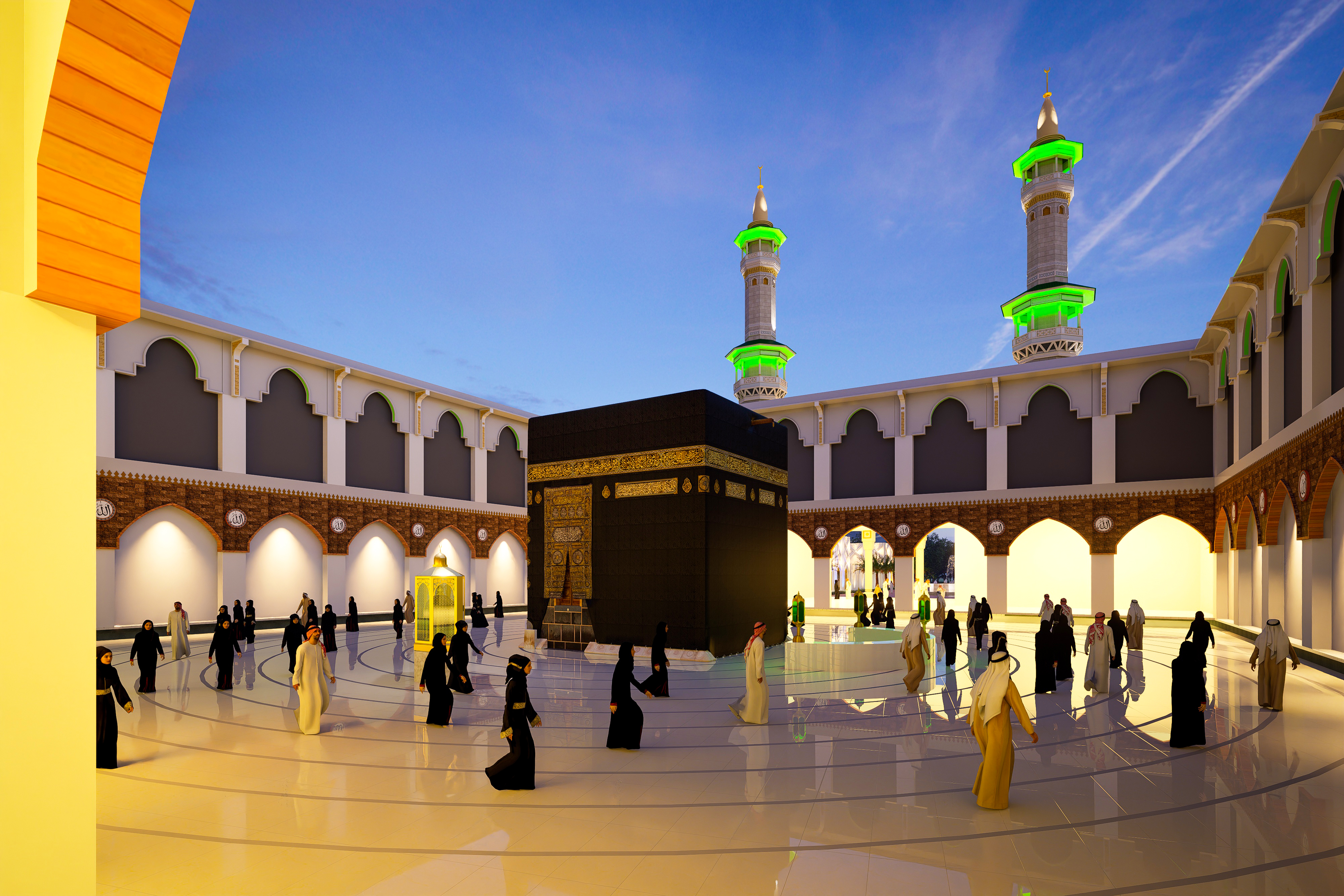 Kabah replica education area